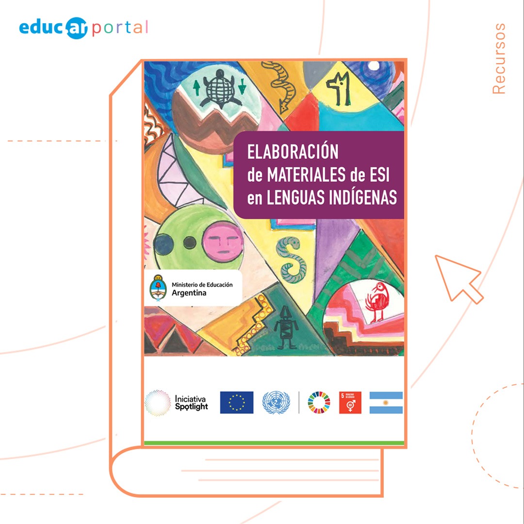 educarportal's tweet photo. 📃ESI en lenguas indígenas

👉Este material pone a disposición una serie de orientaciones y sugerencias sobre ESI en lenguas indígenas, que se nutren del diálogo con educadoras/es e investigadoras/es de distintos pueblos originarios de nuestro país.

➡️ https://t.co/L4Deu6VaKG https://t.co/GHb3lnlPc8