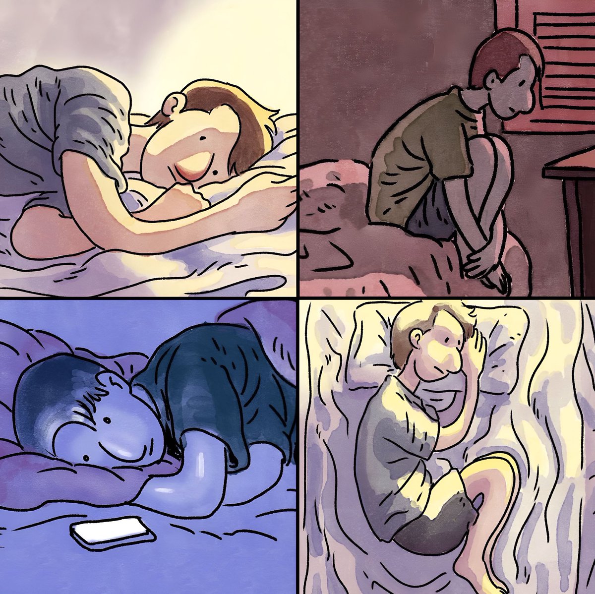 Mi estado de ánimo últimamente. 🥺