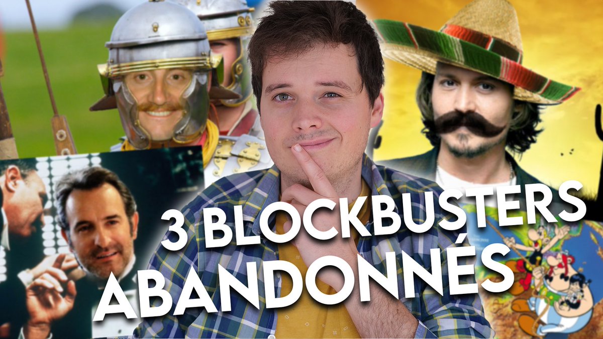 🔶 Nouvelle vidéo 🔶

Astérix façon les bronzés ; Hazanavicius, Dujardin et Dupontel en mafieux italien ou encore Johnny Depp en révolutionnaire mexicain, on revient sur 3 projets de films français géniaux qui n'ont jamais abouti 🎬

La vidéo : youtu.be/0PmQUSdlS-o
