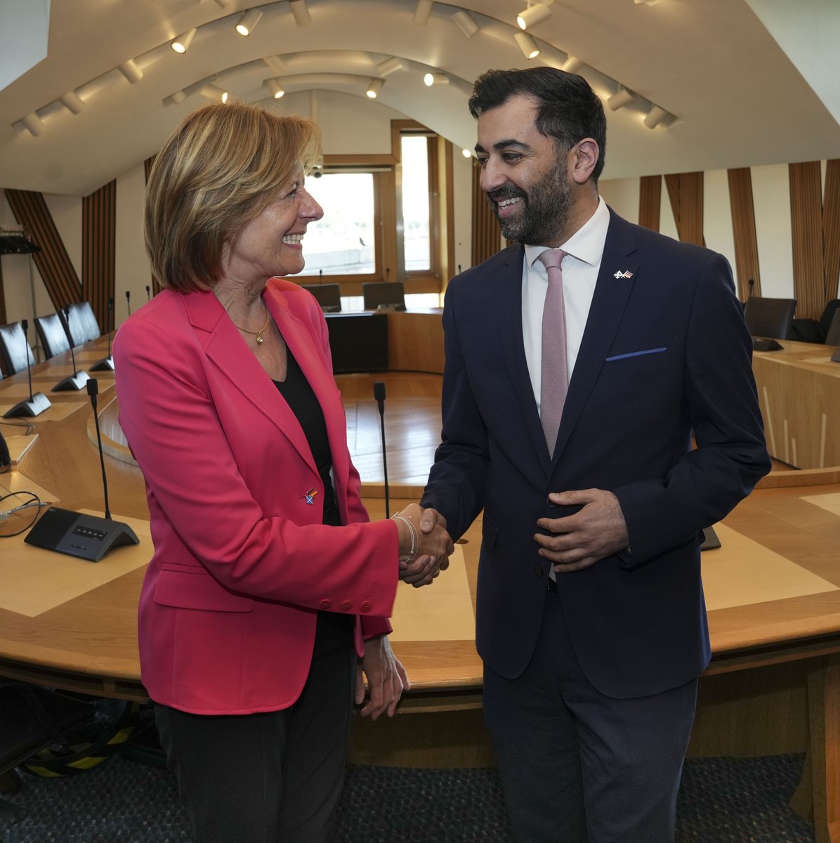 First Minister (@scotgovfm) on Twitter photo First Minister <a href="/HumzaYousaf/">Humza Yousaf</a> welcomed Minister President of Rhineland-Palatinate Malu Dreyer to Scotland today to discuss strengthening ties on culture, education and research. First Minister <a href="/HumzaYousaf/">Humza Yousaf</a> welcomed Minister President of Rhineland-Palatinate Malu Dreyer to Scotland today to discuss strengthening ties on culture, education and research.