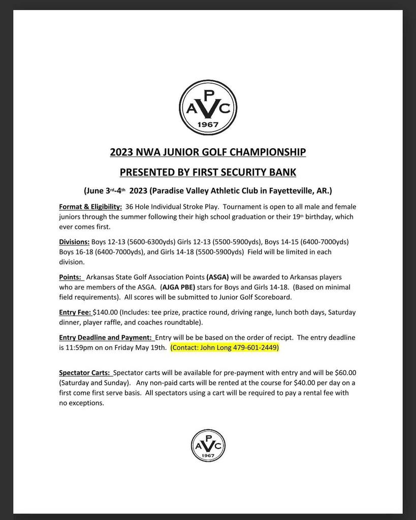 2023 NWA JR Golf Championship instagr.am/p/CrOf3TZxgvo/