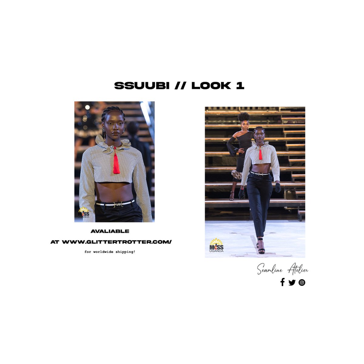 SeamlineA's tweet photo. SSUUBI  //  LOOK 1
Two Principle Pass look Incorporated with a Lit top and a Divine Pants

Look 1 is available for sale at https://t.co/afyL4Fi6WK  @glitter_trotter 

#SSUUBI #slowfashion #fashionasavoice #fashionforchange https://t.co/M39cmuH4I5