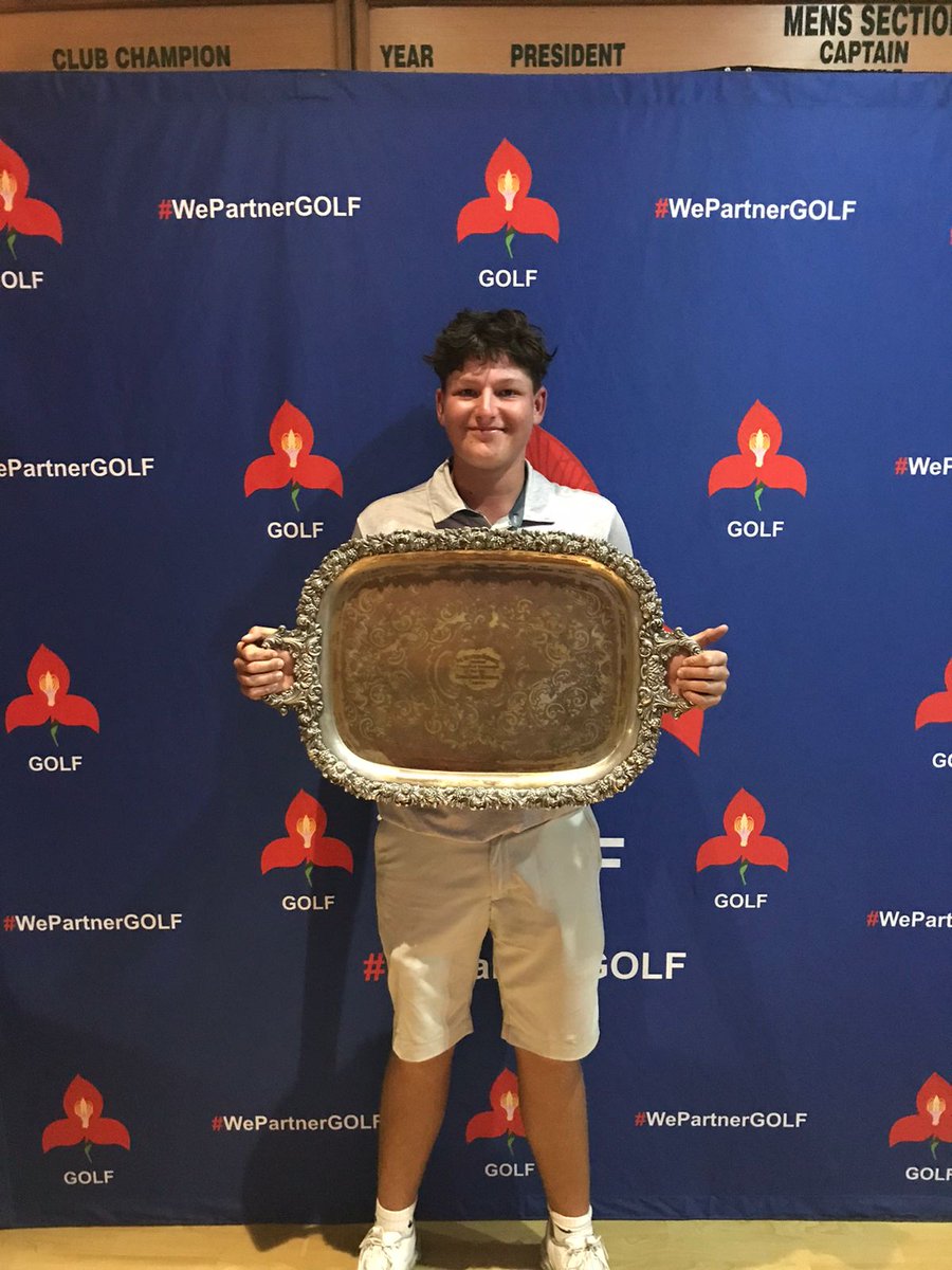 Nicogolfpro's tweet image. This 17 year old Boy,  just keeps on playing Unbelievable Golf! Well done #DanielBennett shooting -19 and Winning the 2nd Oldest Tournament in South African History WP Strokeplay 👏  His last 144 holes are now - 53👌🏆