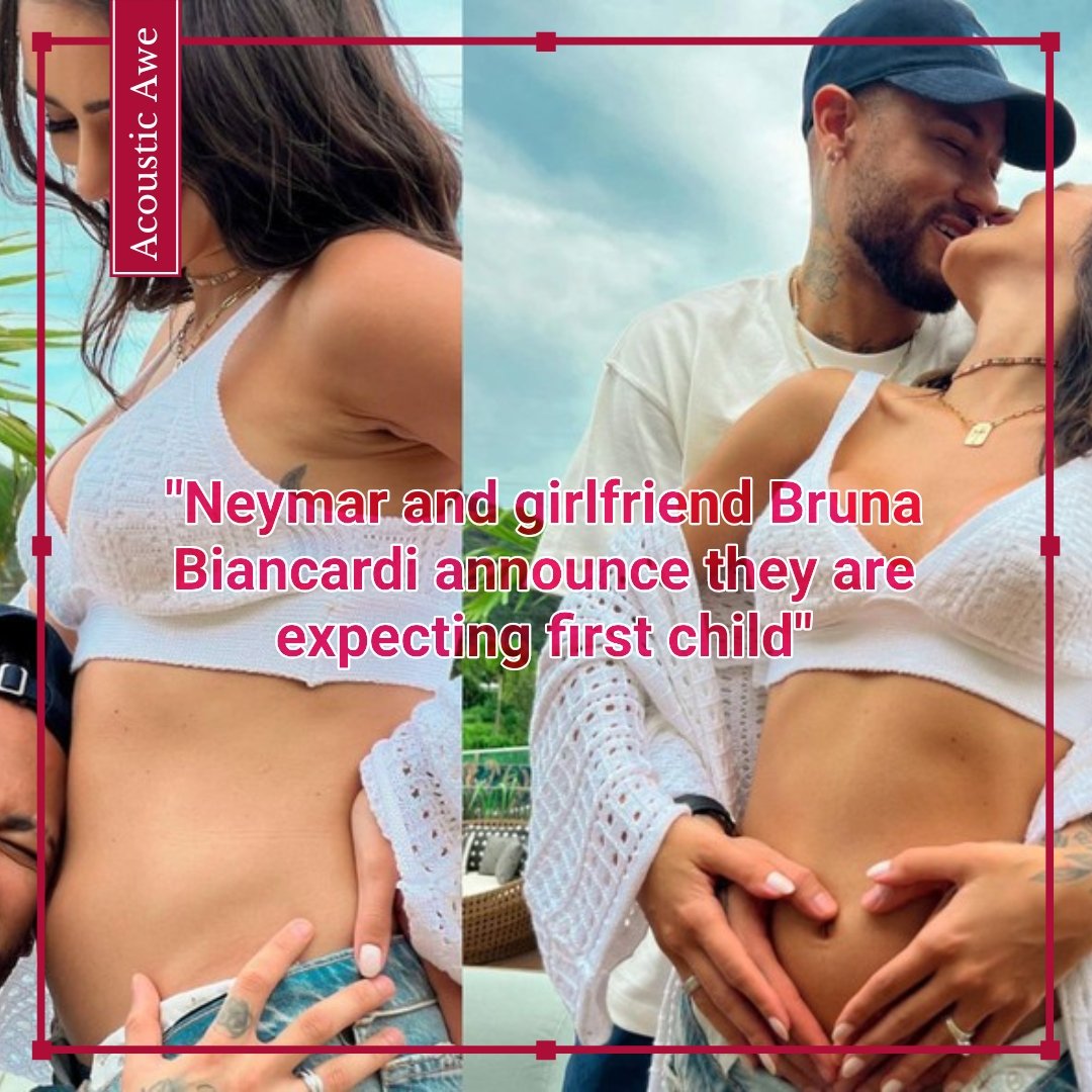 AcousticAwe's tweet photo. They announced their new child😍❤️..
.
.
#Neymar #NeymarJr #brunabiancardi #neymarandbruna #neymarjunior #neymarupdates #neymarnews #neymarforever #footballnews #sportnews #neymarlover #Messi #Ronaldo #mbappe #10 #neymar10 #neymarpsg https://t.co/a89gouGMJm