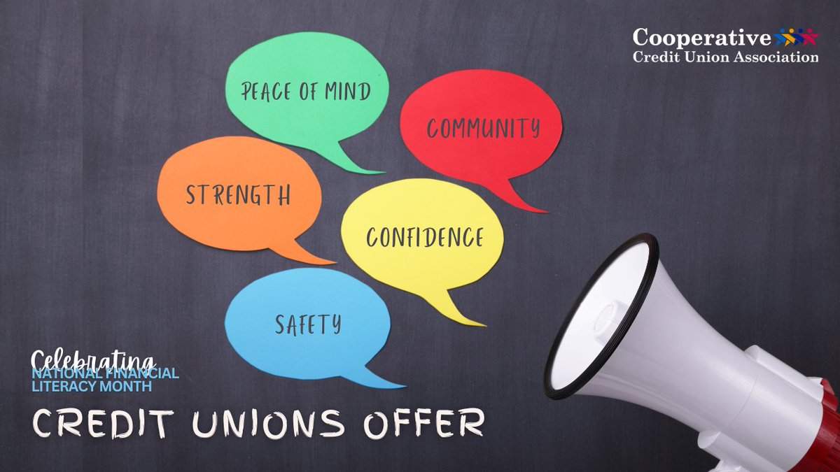 If you're a #creditunion member, you’re part of something bigger: the #cooperative movement. This #NationalFinancialLiteracyMonth remember #creditunions are for everyone–some don't realize they qualify for membership! Share the #credituniondifference.

bettervaluesbetterbanking.com
