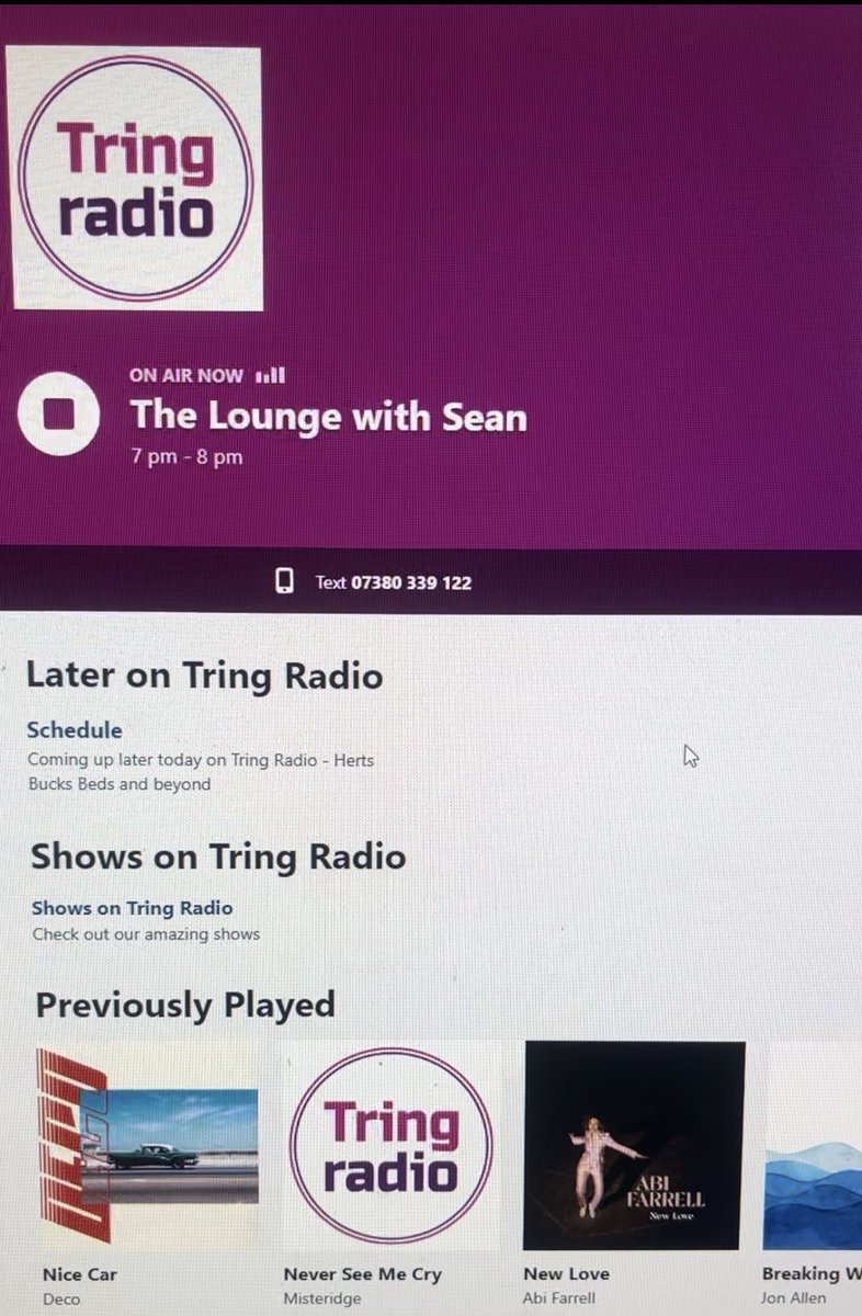 angie_buk's tweet photo. @SeanTringRadio thanks radio bruv ❤️💥 great to hear another radio station supporting all cast &amp; creatives connected with @MikeReadUK #EricCoates NEW musical “City of Dreams” @TringRadio 👏🎭 https://t.co/uWhYh3egtB