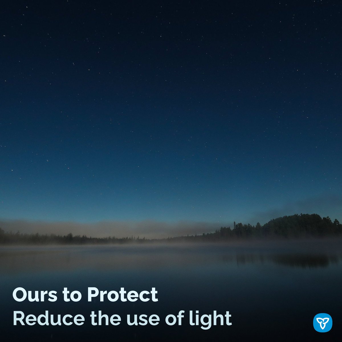 ONenvironment's tweet photo. In celebration of #InternationalDarkSkyWeek, let’s work together to stop disrupting wildlife, protect our night skies &amp; reduce the waste of energy:
💡 reduce the brightness of your outdoor lights
💡 turn off your lights if they are not in use

#LookUp #reduce #LightPollution https://t.co/ZfBY9LYaoK