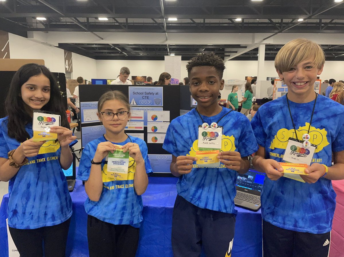 Great day at #stlp23
Jonah placed second in Original Photo Essay and our project team once again received a special recognition ribbon for the presentation!  <a href="/ctetigers/">Cumberland Trace ES</a>