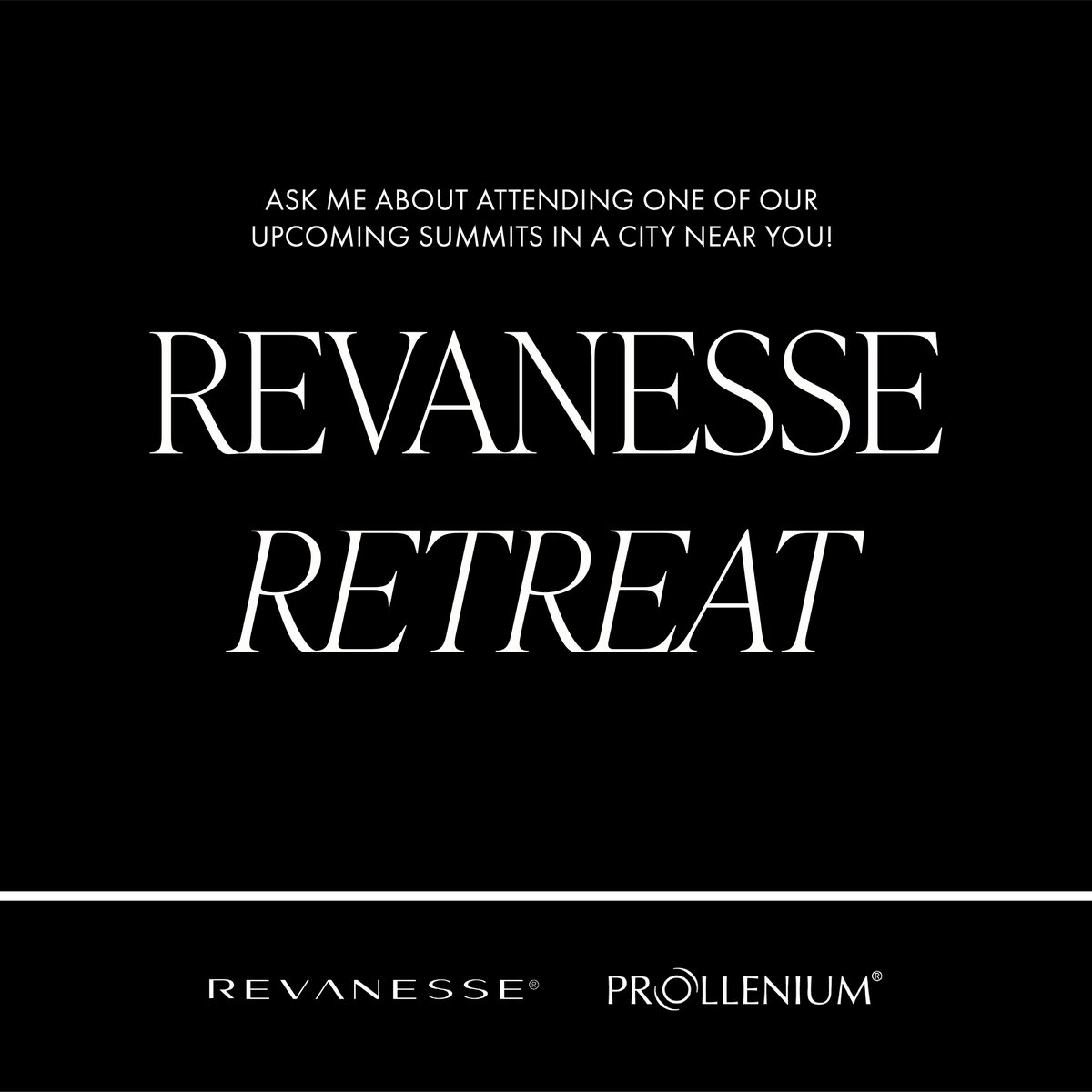 RevanesseUSA's tweet photo. Join us for a day of robust learning at one of our Revanesse Retreats! Our Retreats consist of live demos, cadaver labs and social media strategies. Reach out to your Prollenium Representative for details on how you can attend. 

#RevanesseRetreats https://t.co/haMCfBQRLh