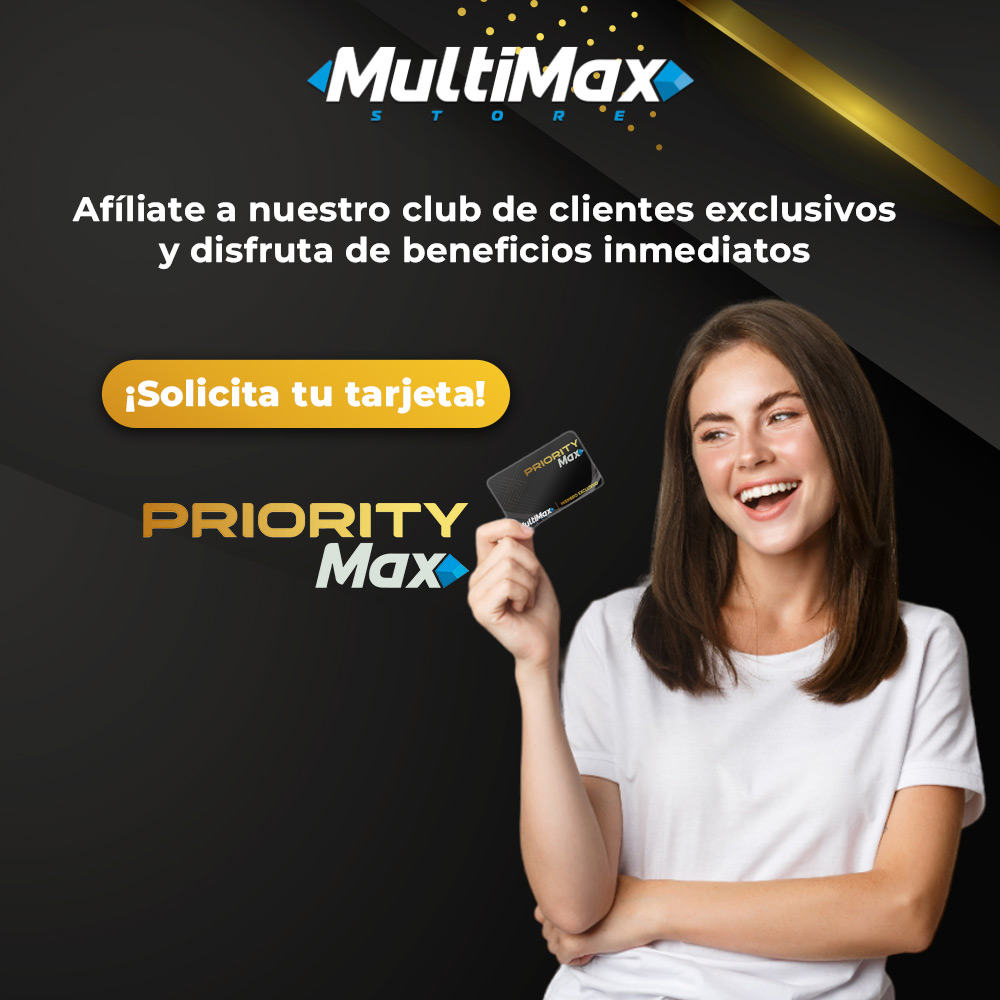 Multimax_Store's tweet image. Disfruta de beneficios inmediatos con nuestro club de clientes exclusivos #PriorityMax

Con tu tarjeta podrás acceder a: descuentos, promociones especiales, caja exclusiva, acumulación de puntos y mucho más bit.ly/3AdcrQt #MultiMaxStore