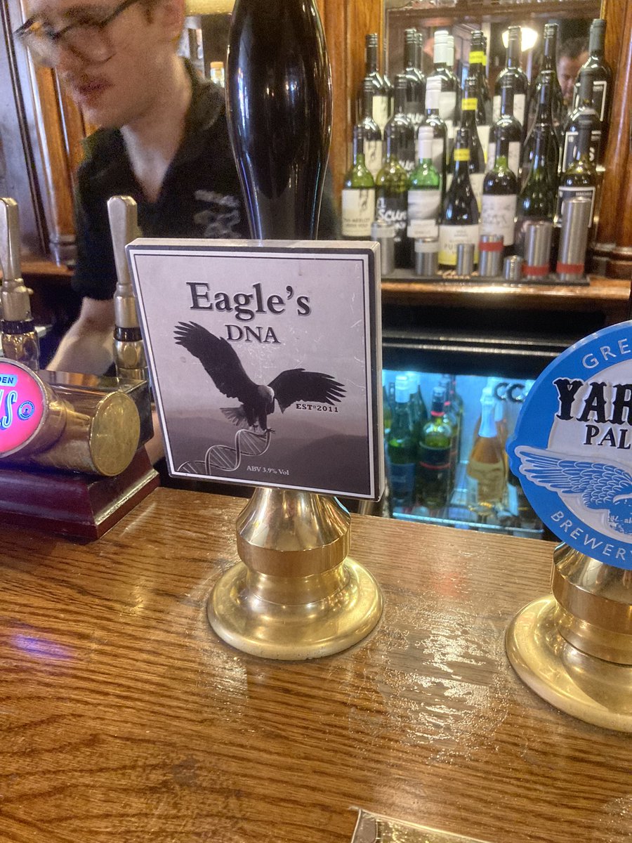 mensraredisease's tweet photo. With @cdstreit88 great to make it to the eagle pub on a recent visit to #cambridge #support #raredisease #dna #travel https://t.co/MAUKH3bJ4U