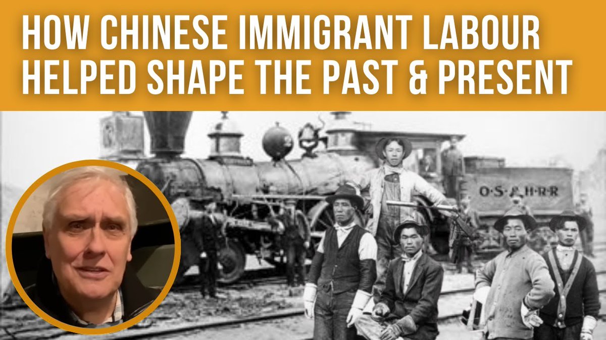 TheHistorySquad's tweet photo. We visited the Tunnels of Moose Jaw the other week and were lucky enough to check out their Passage to Fortune tour.  As a result, we created a video about the Immigration of the Chinese into Canada to help build the Canadian Pacific railroad. #History 
https://t.co/T9PKorDppN https://t.co/8fqbWXlsEj