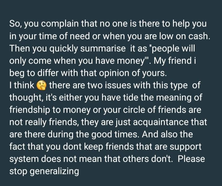 isaacnwokolo37's tweet photo. #StopGeneralizing https://t.co/5O88SQD8BO