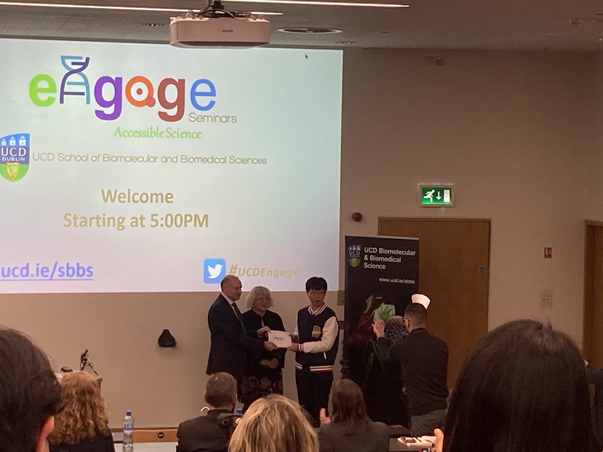 And the winner is….  @ChaoyingMa well done. 🎉🎉👏👏👏👏🙌🙌🙌

@UCD_SBBS #UCDEngage