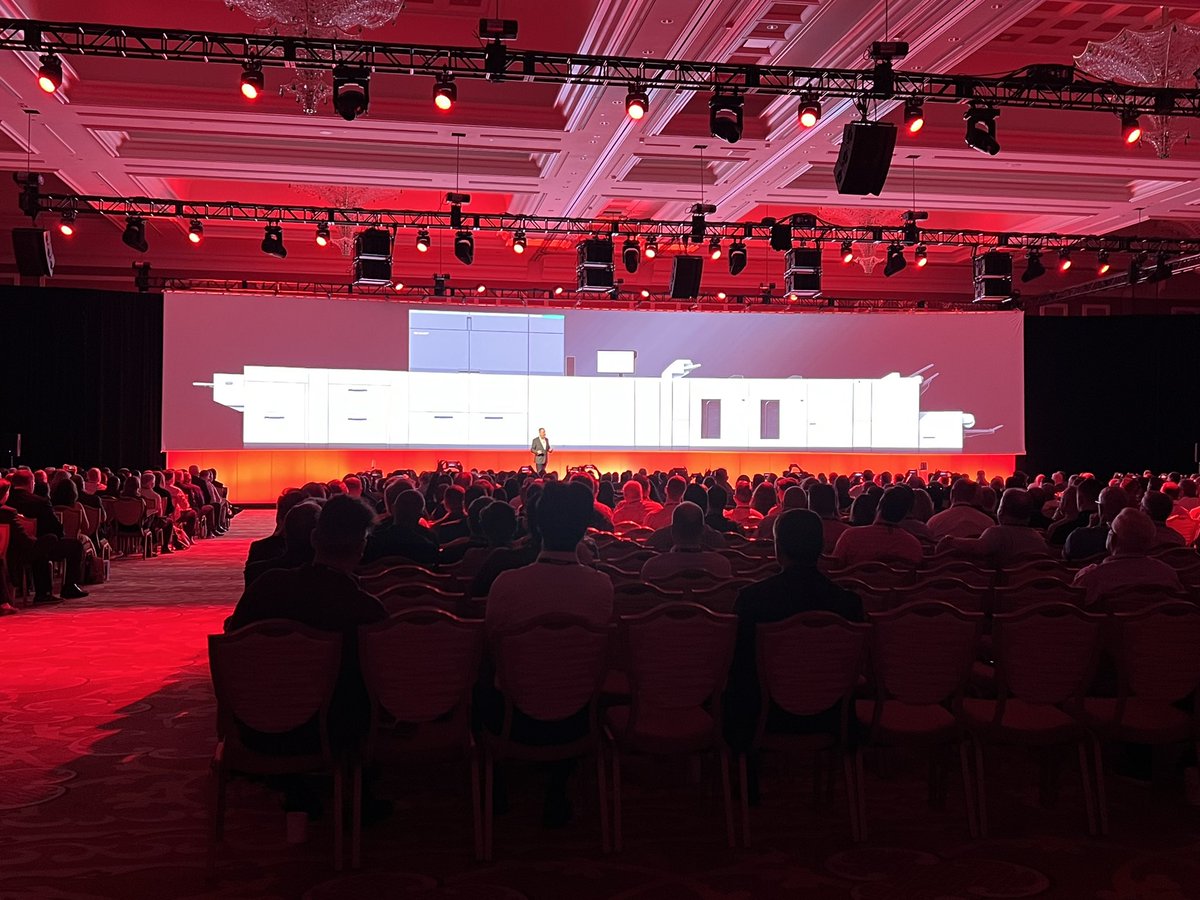 AnalystVal's tweet photo. Just announced: Sharp’s big push into digital press market!
#SharpNDM23 https://t.co/t0Be2ae4Lu