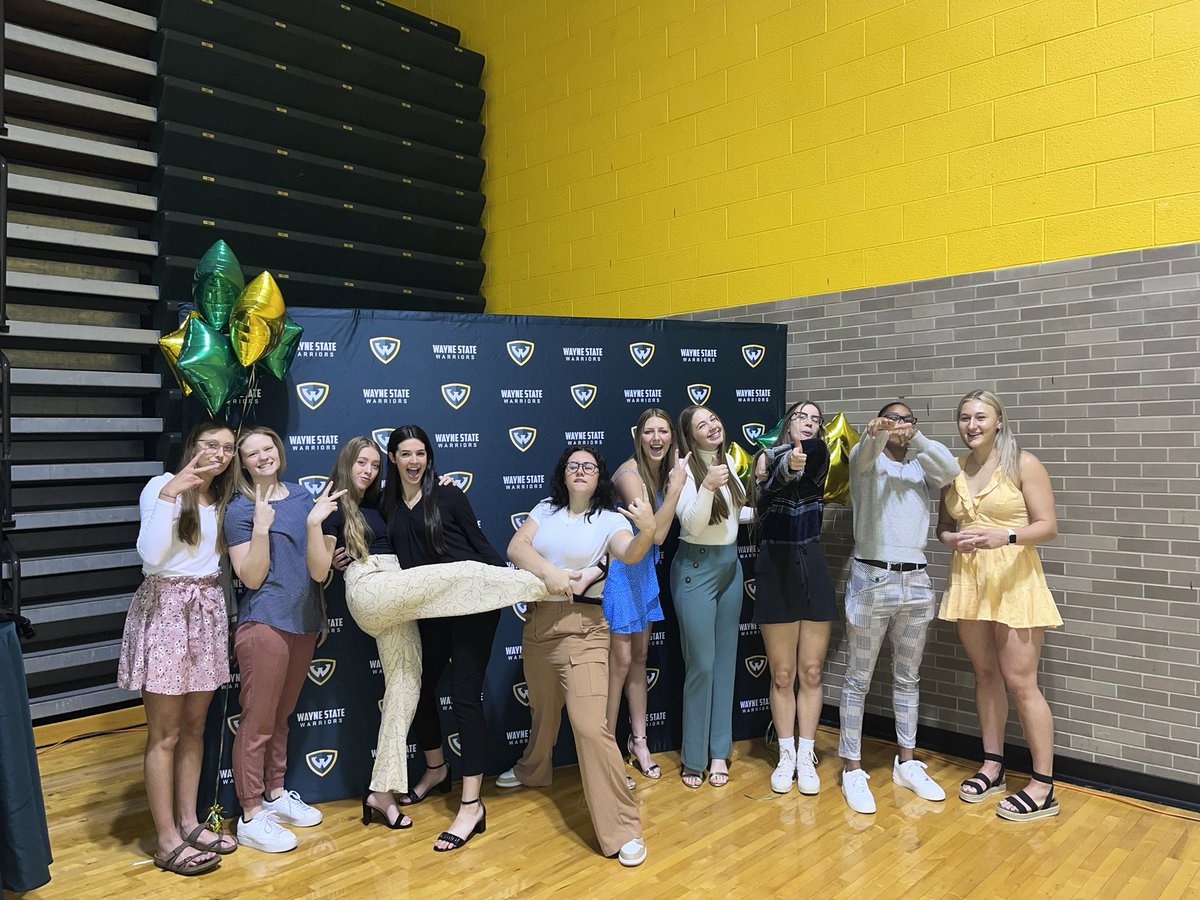 WSUWarriorsWBB's tweet photo. Our first Warrior Rise Luncheon! 💚💛 https://t.co/rpn2Azl4mI