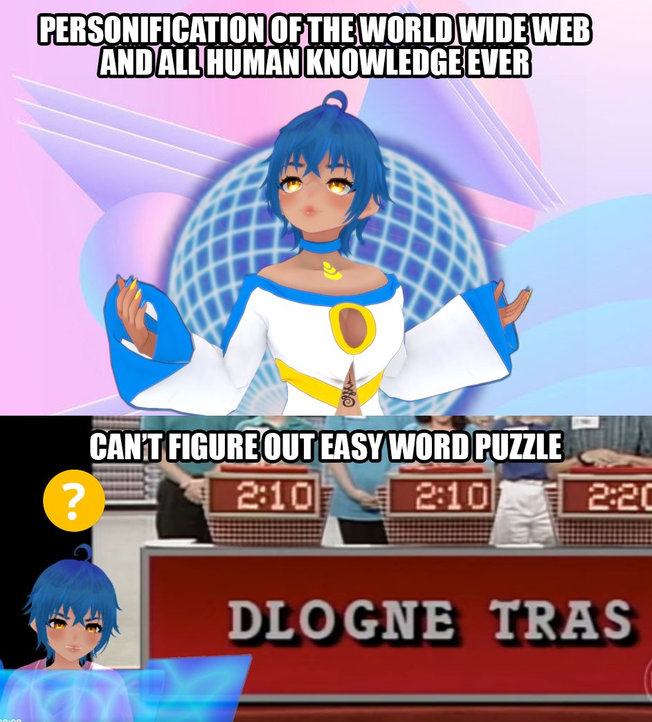 LeylineBree's tweet photo. I don't really use my brain when broadcasting to the human denizens in Hyperspace... 

It's enough trying to entertain you all! 🥴🌐

#Vtuber | #ENVtuber | #VTuberUprising https://t.co/IjLusHa11C