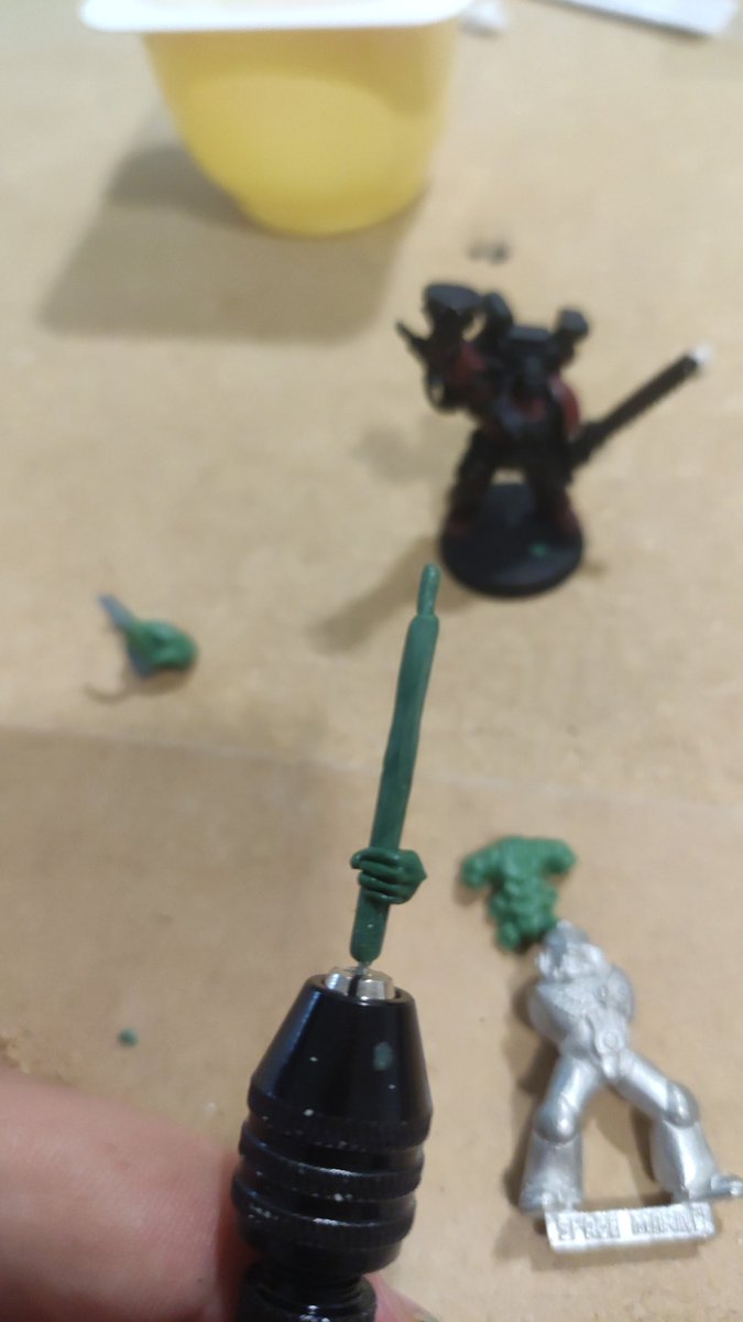 custodiosdemorr's tweet photo. donde varios socios esculpieron un marine espacial al más puro estilo oldschool desde cero.

Si os habéis quedado con ganas de más, no dudéis en visitar el blog para ver los resultados finales y un par de extras.

PD: Muchísimas gracias por aguantarnos Juan. https://t.co/1n7rsdRv7u