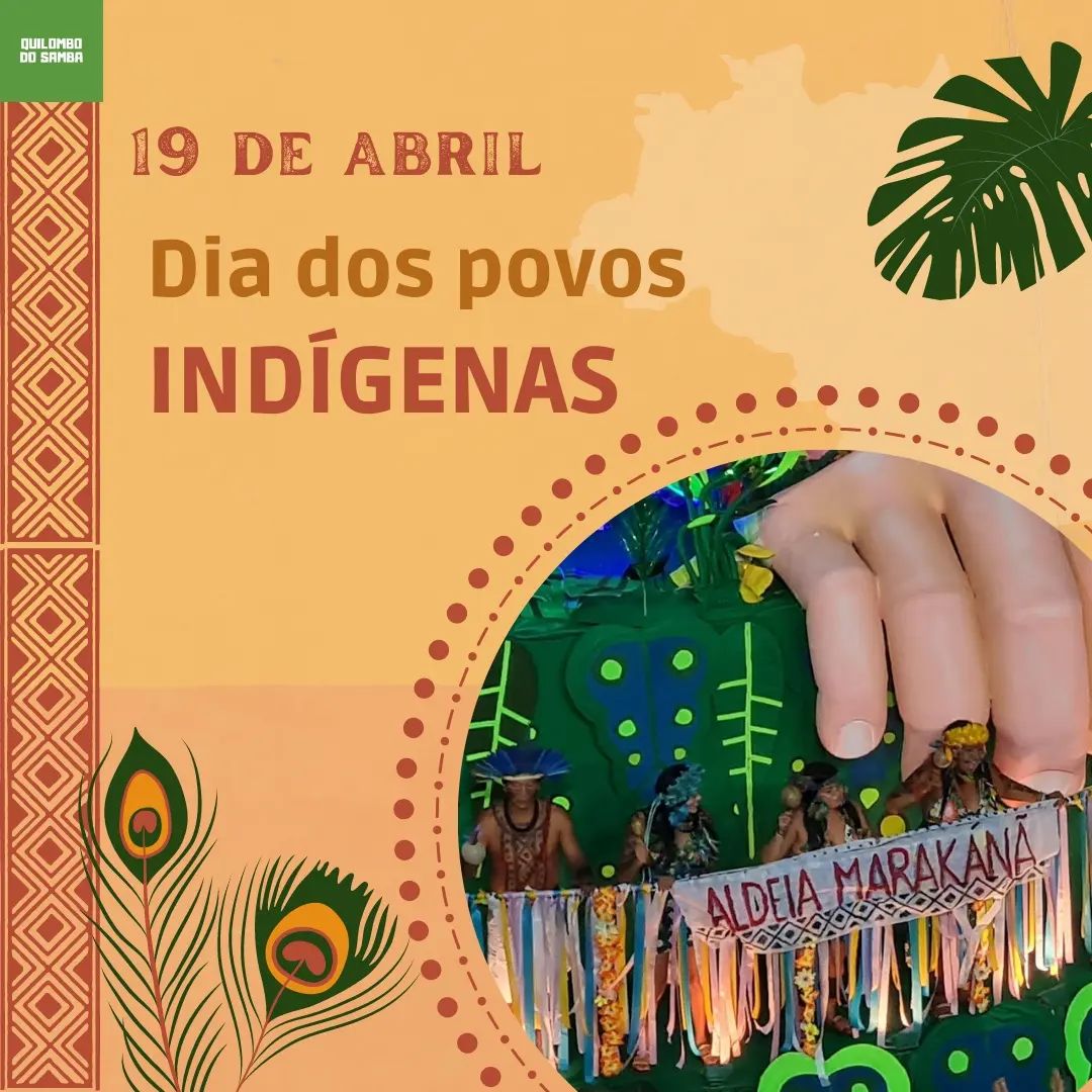 Hoje é dia dos Povos Indígenas, dos donos desta terra.

#DiadosPovosIndígenas #Donosdaterra #BrasilTerraIndígena #QuilombodoSamba