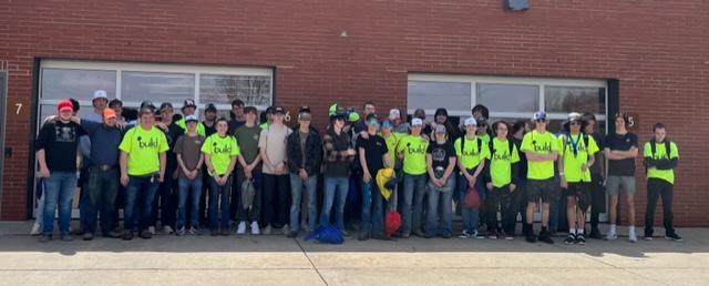 Norwalk High School students were among 6,000 students getting a first hand look at the opportunities in the trades today at Build My Future at Iowa State Fairgrounds! #buildmyfuture #iowaskilledtrades