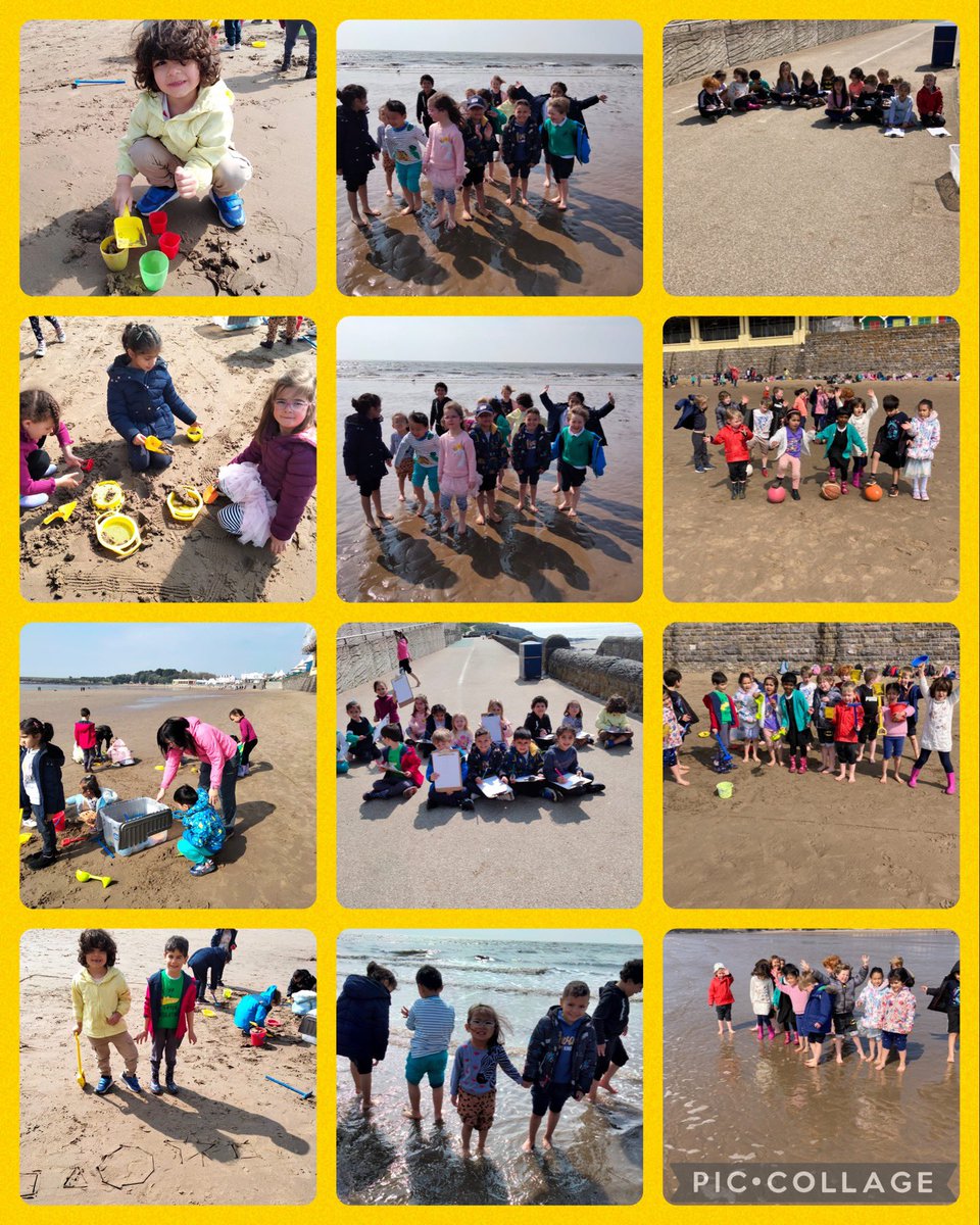 LakesidePrmRec's tweet photo. Reception launched their new learning project At the beach with a fabulous trip to Barry Island . The children had a wonderful day paddling in the sea, building sandcastles , playing ball games and drawing beach huts . Even the sun came out for us 😎 https://t.co/YYWyRmzwXS