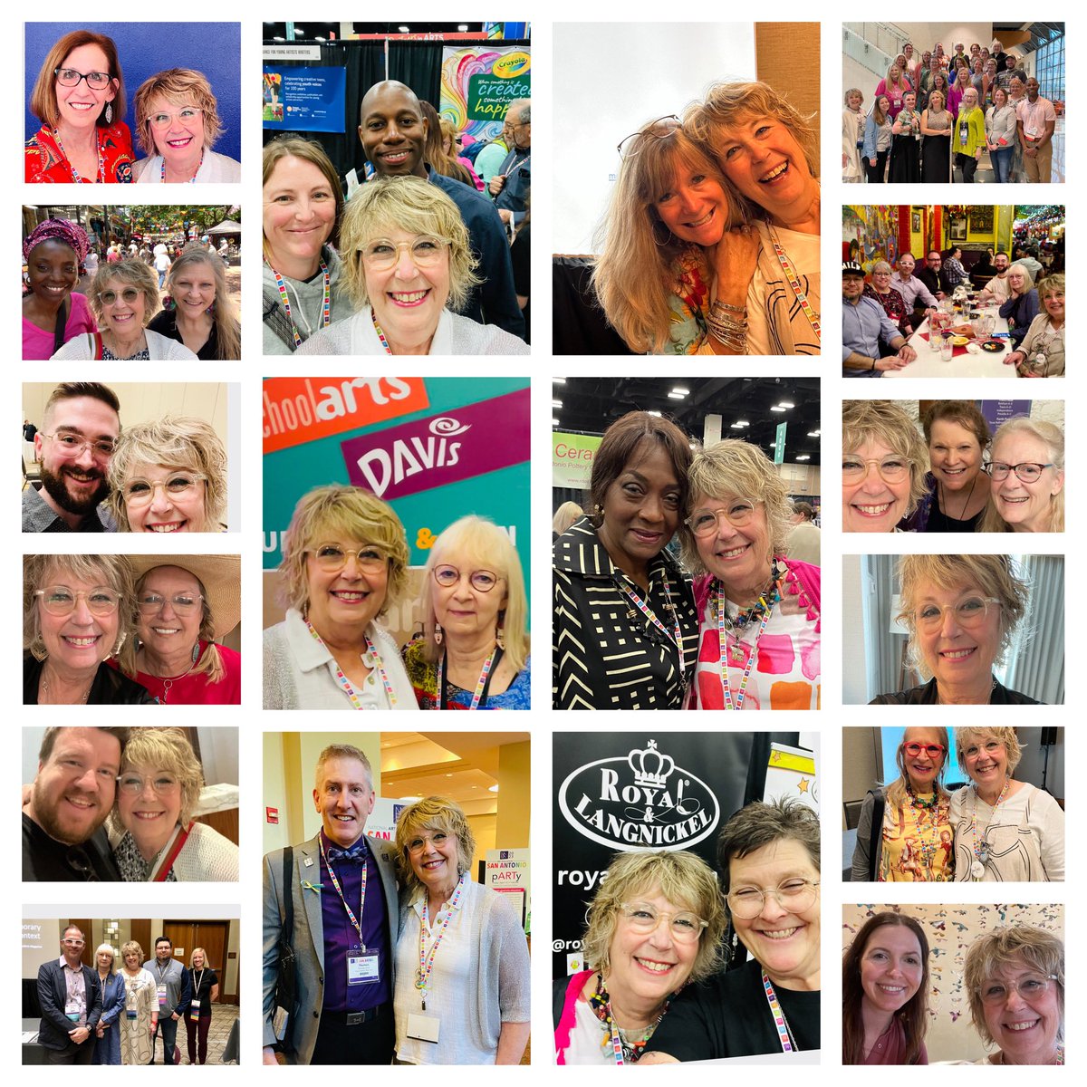 So rejuvenated after attending @NAEA Convention in San Antonio! And that has EVERYTHING to do with who was there and what I learned from them! @SchoolArts @nwalkup @dewestudio @TNarted @TN_Arts @jameswellsedu