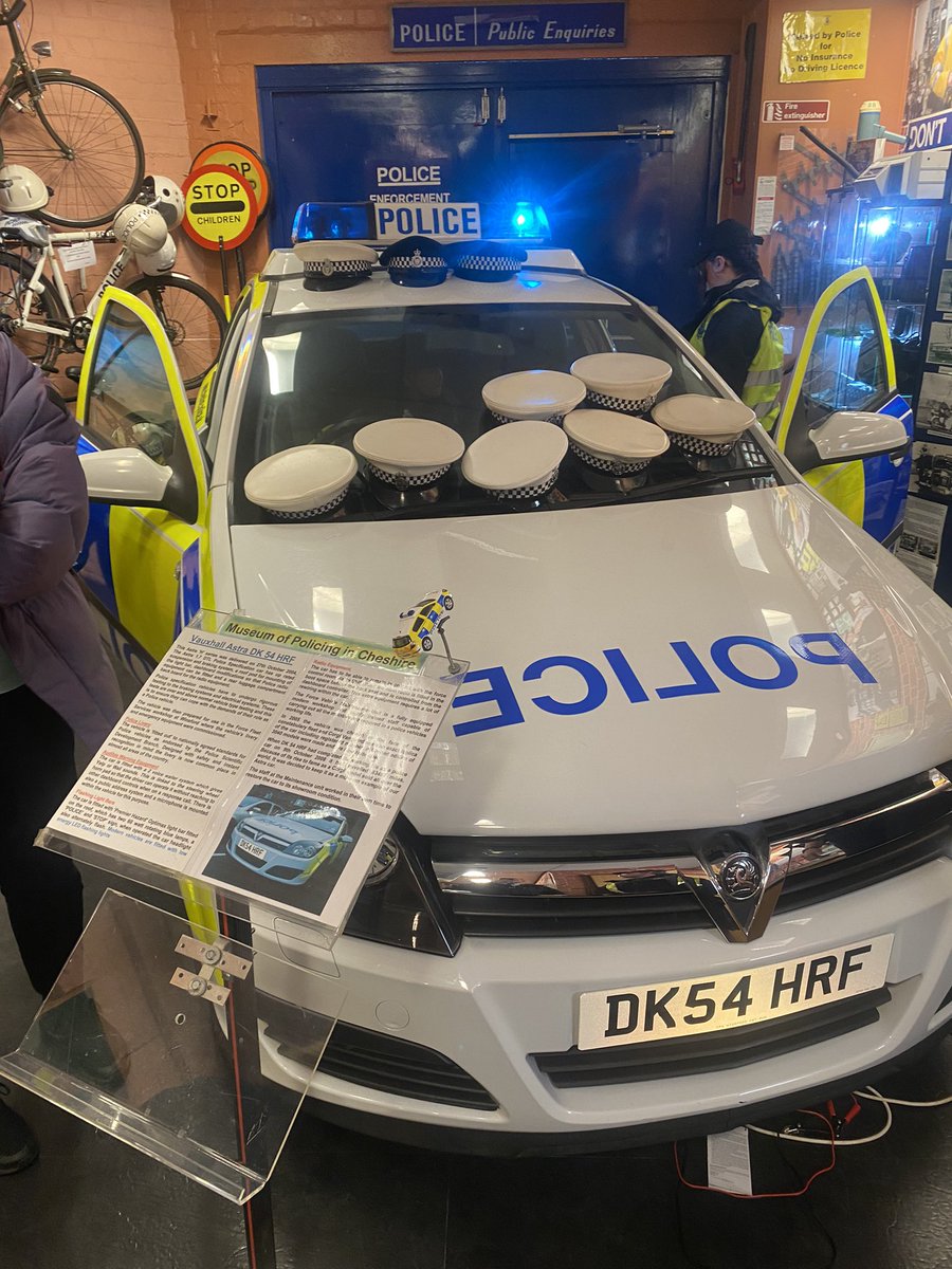 Sgt_Pope's tweet photo. I had a great trip out today with some of our mini police officers  from @GarstonCE to the @cheshirepolice museum to learn about the history of the police. A great bunch of well behaved and enthusiastic children. 👮‍♀️👍@MerPolCEU https://t.co/39YJIPIUWa