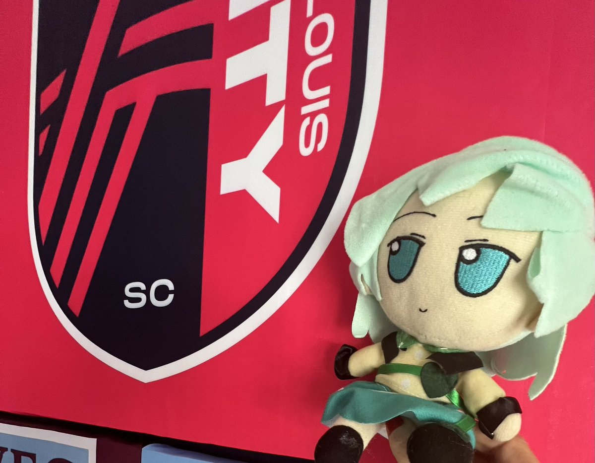 srowold's tweet photo. Fumo love Earth Day and the color green. So happy! #Fumo #AllforCITY https://t.co/Ff5kAIZvLJ