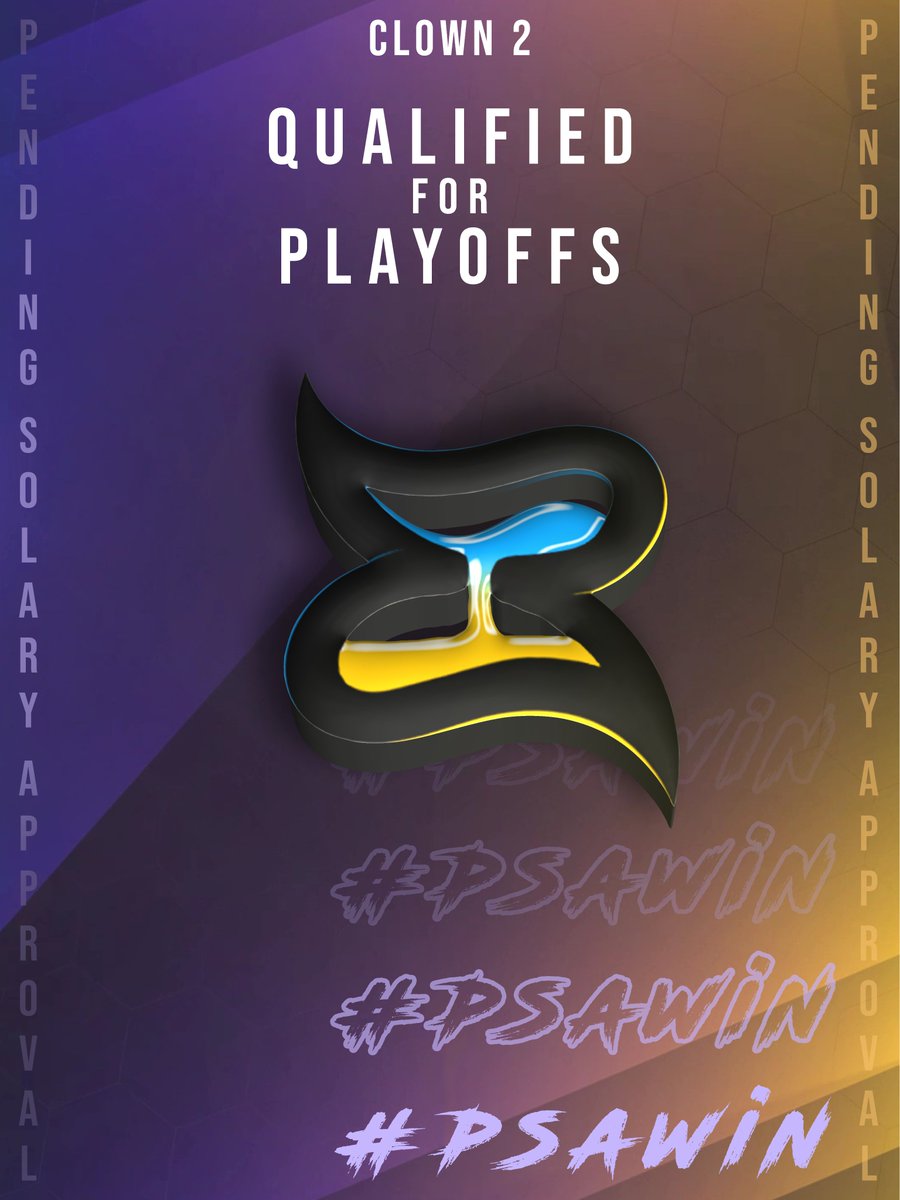 PendingSolaryAp's tweet photo. On va en Playoffs en tant que seed 3, c'est rien, c'est juste l'esprit Shonen. ⌛️
RDV ce soir sur https://t.co/slvGuZV2pE pour le tirage au sort #PSAWIN https://t.co/qjB3DA8dUw