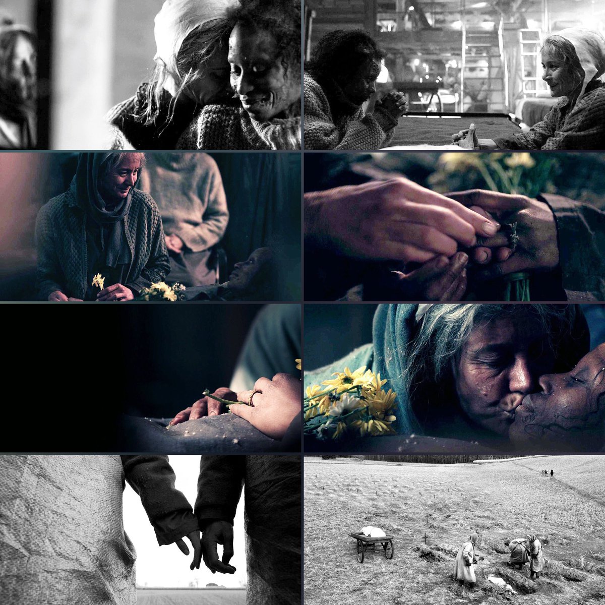 AboveGaragePod's tweet image. The beautifully heartbreaking wedding between the two women who found love in a hopeless place in #TheHandmaidsTale 205 😭