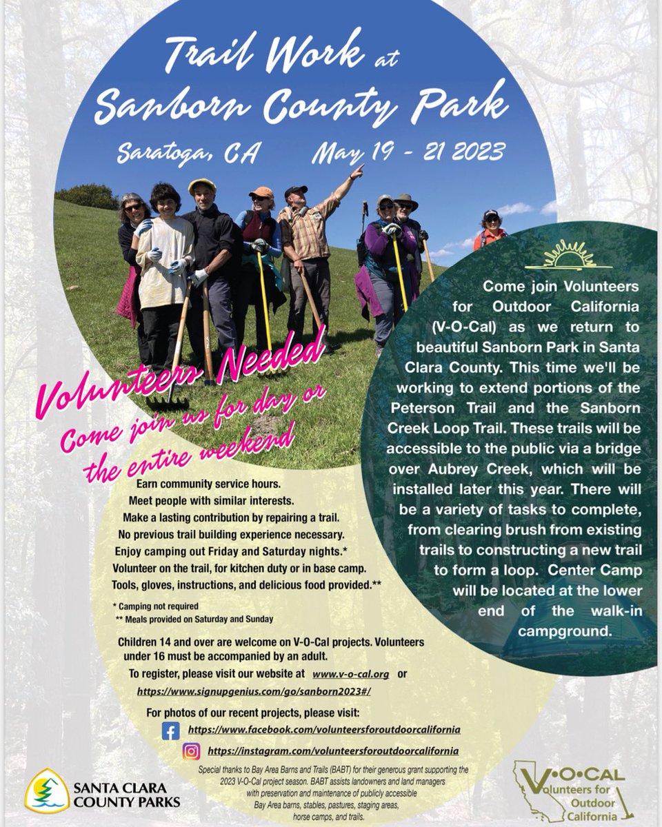 v_o_cal's tweet photo. Our next project is coming up at Sanborn County Parks, don’t miss it! #parks #park #volunteer #trail #trails https://t.co/7uiuGKTYgr
