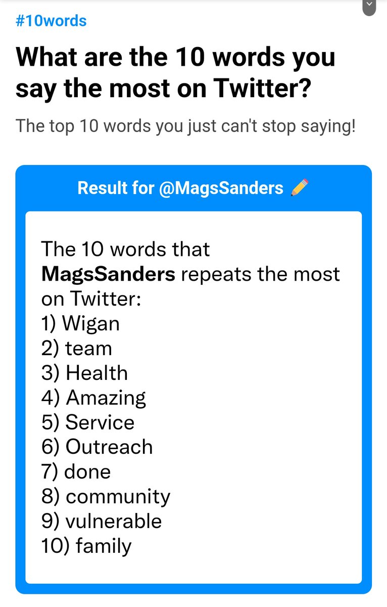 Interesting 🤔
#10words