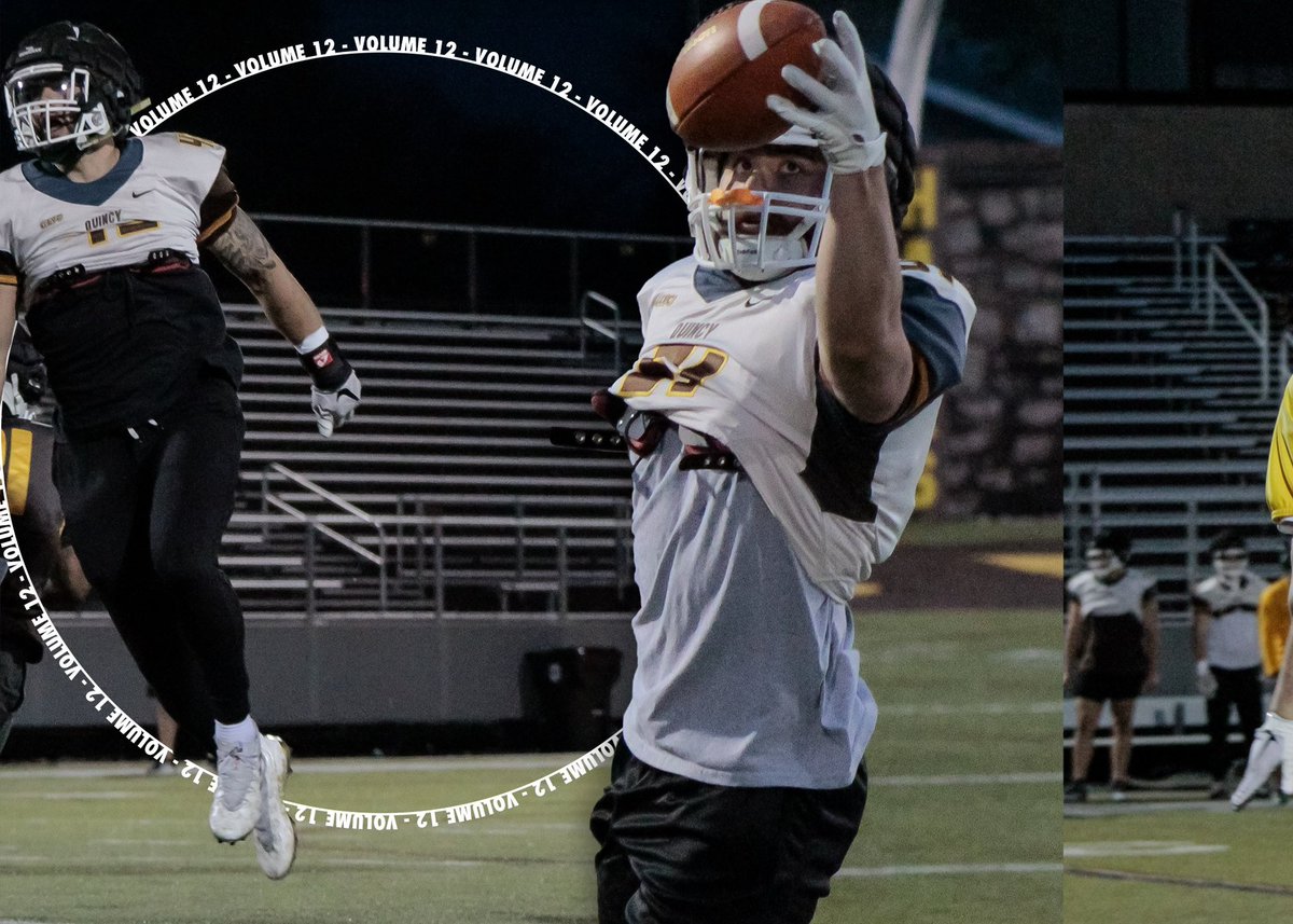 QUHawksFootball's tweet photo. Even Dozen 1️⃣2️⃣ #Volume12 

#PEWAV #FFF #HOLDtheROPE https://t.co/M5Aa7AZzYS