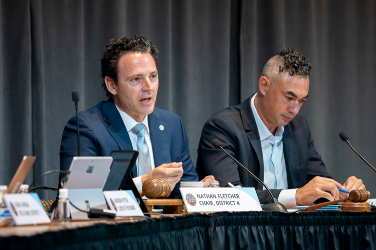 SD County Supervisor <a href="/nathanfletcher/">Nathan Fletcher</a> used an obscure campaign cmte to take money from law enforcement unions around county campaign rules &amp; in violation of Dem Party resolution, paying own consultant &amp; washing funds to Dem Party. <a href="/DSASanDiego/">Deputy Sheriffs' Association of San Diego (DSASD)</a> 
STORY: shorturl.at/aovwC