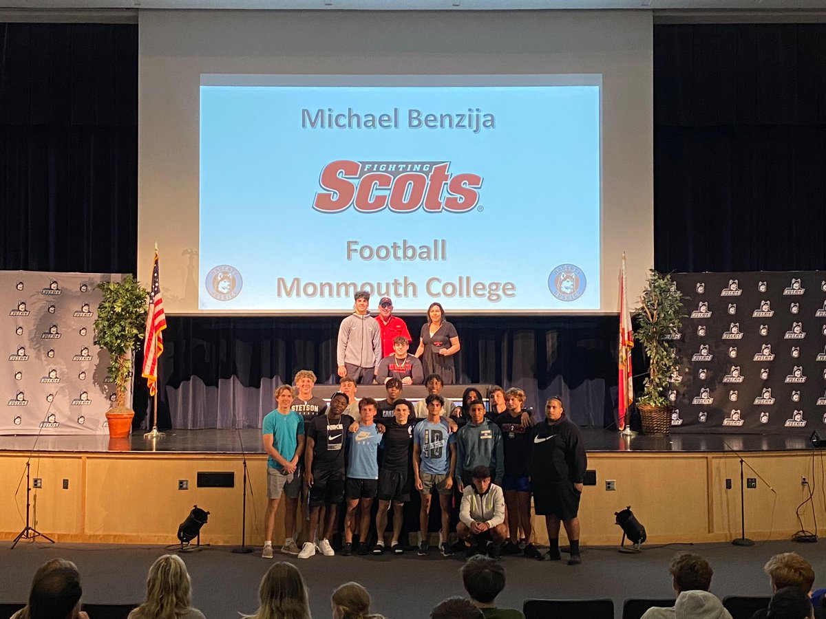 Had a great turn out for all our players that signed‼️💙🖤 WHO’S NEXT?!?!? #packlife #foreverhusky