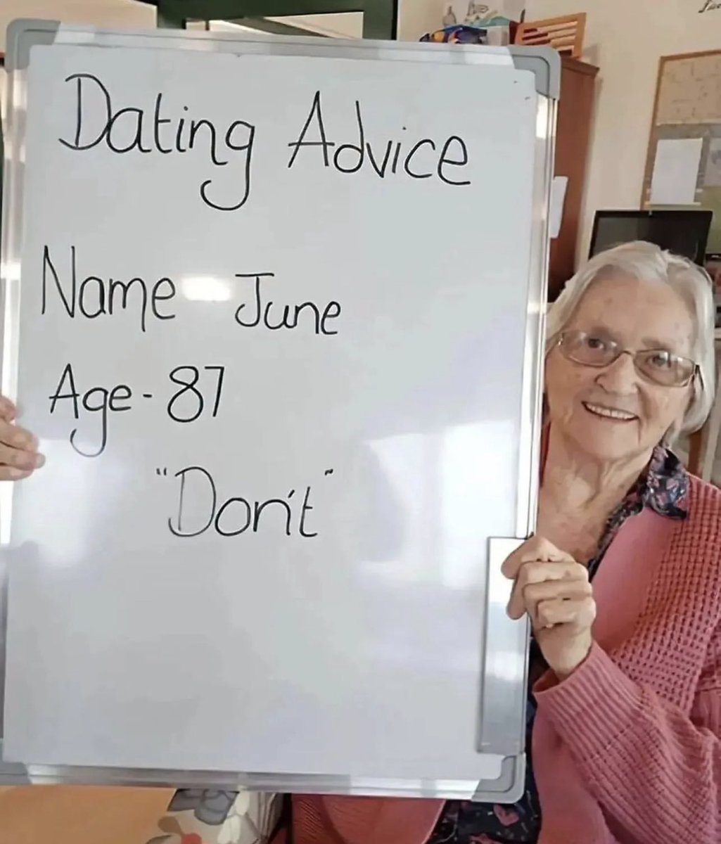 June knows!

#DatingTips
