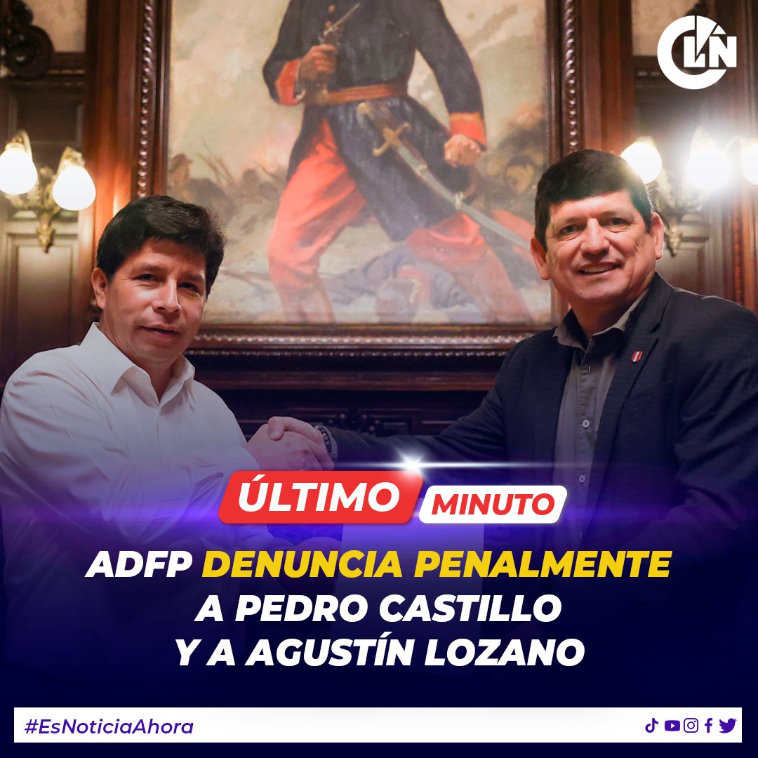 elcomentaristam's tweet photo. Pedro Castillo y Agustín Lozano son acusados por malversación de fondos públicos para la realización del frustrado Mundial Sub 17.
#IzquierdaMiserable 
#TerrorismoNuncaMasPeru
#NoalaAsambleaConstituyente https://t.co/66UY0KfYAn