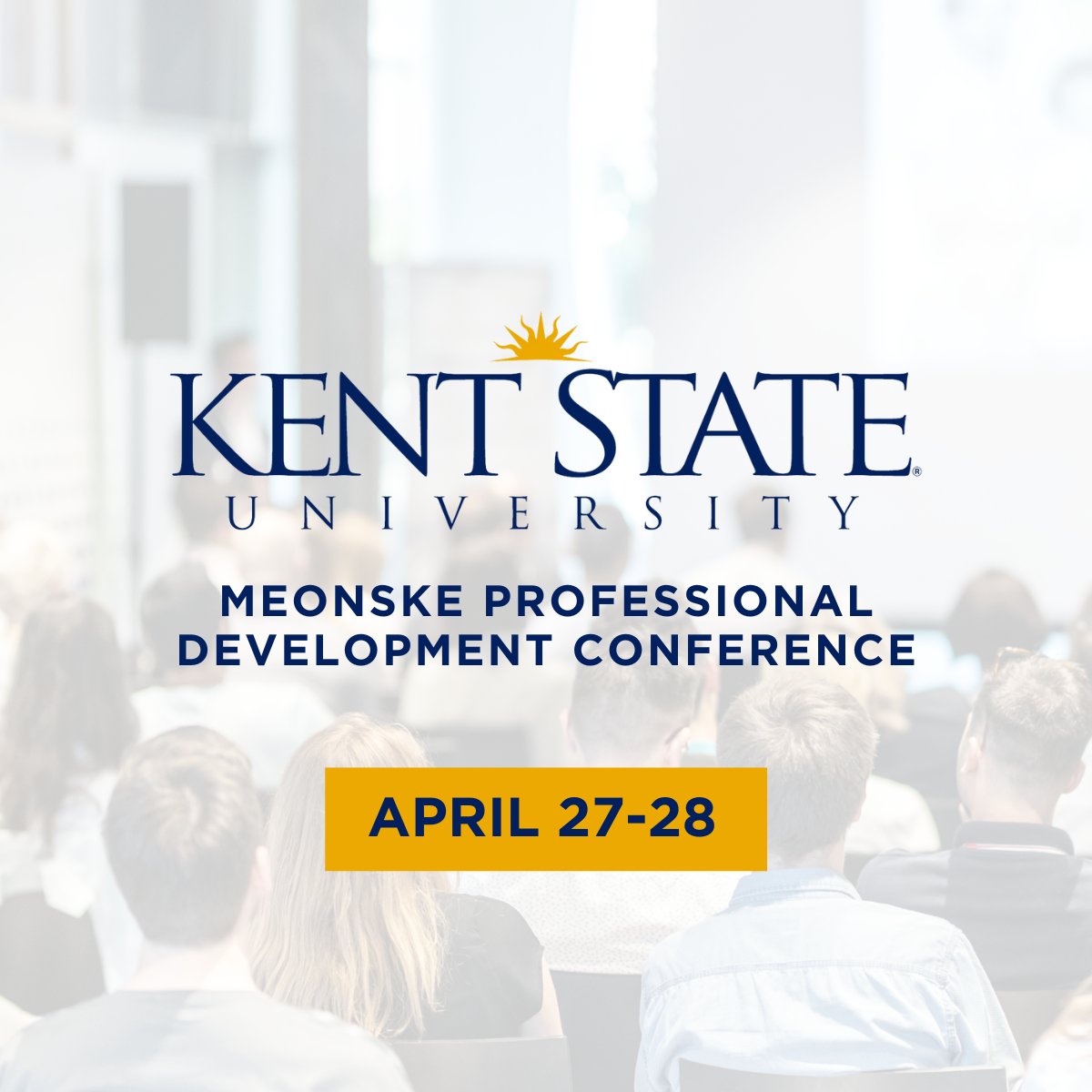 OSCPA's tweet photo. Last chance! Join us at the 47th Annual Meonske Professional Development Conference, next week on April 27-28 at the @KentState Student Center. Earn up to 16 hours of CPE credit and hear from our distinguished list of speakers!

Register Here: https://t.co/oj1swqAcro https://t.co/T34E71zVkA