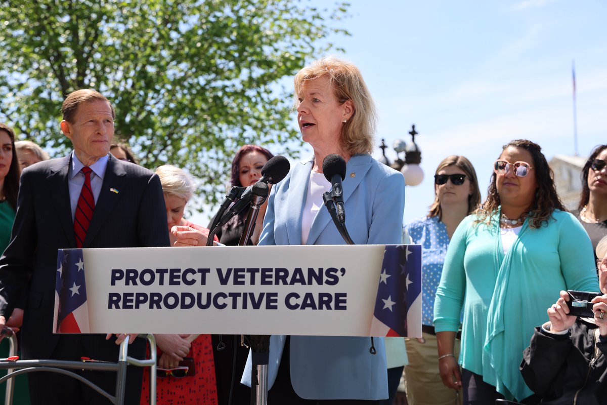 Senate Republicans are working to strip away reproductive care for our nation's veterans. Our veterans sacrificed so much to serve our country, and we have a commitment to do right by those who served us. So, here’s my message to Republicans: leave our veterans alone. #VACRA