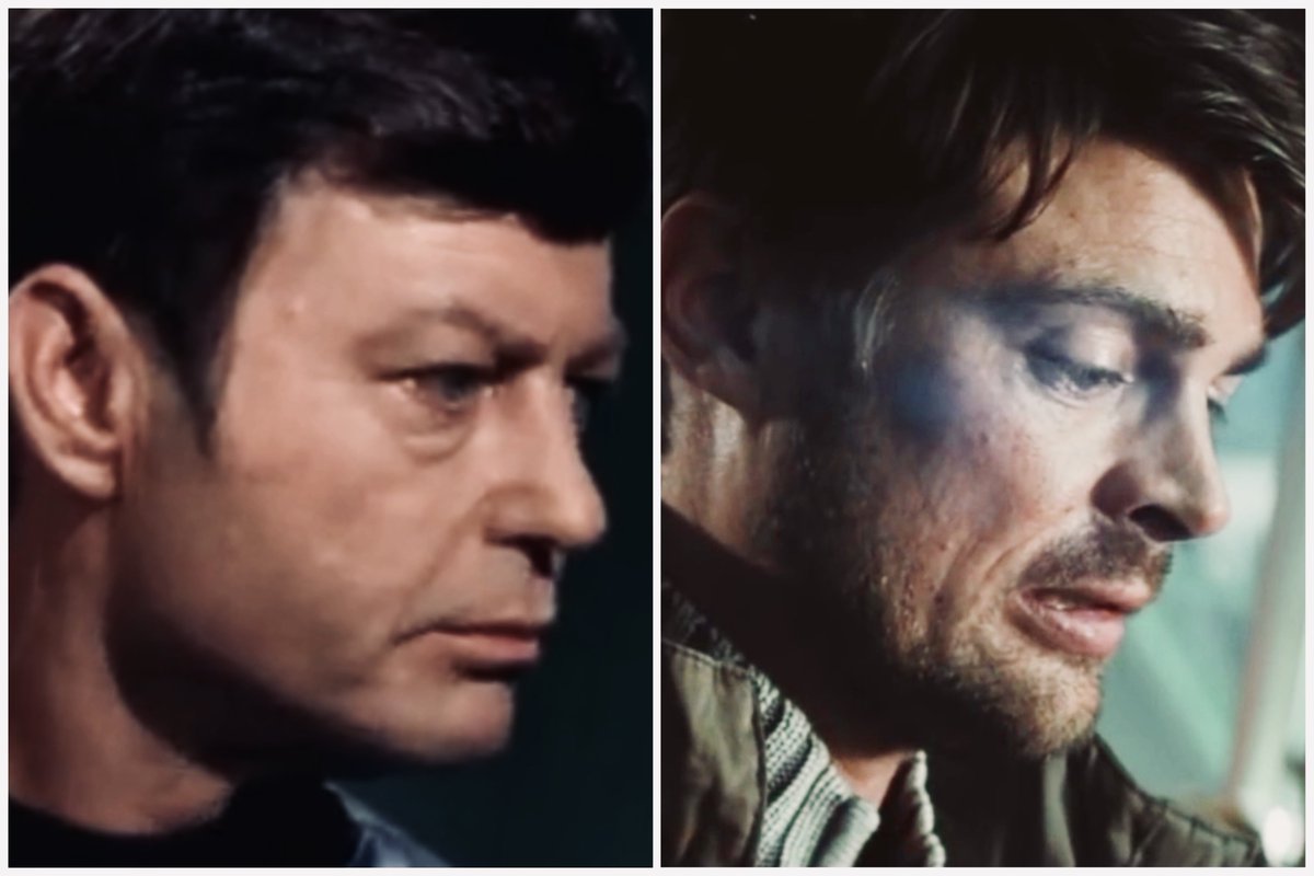 StarSawbones's tweet photo. //Corporate needs you to spot the difference:
#StarTrek #StarTrekTOS #StarTrekAOS #STTOS #DrBonesMcCoy #BonesMcCoy. https://t.co/38nh6Vd5kA