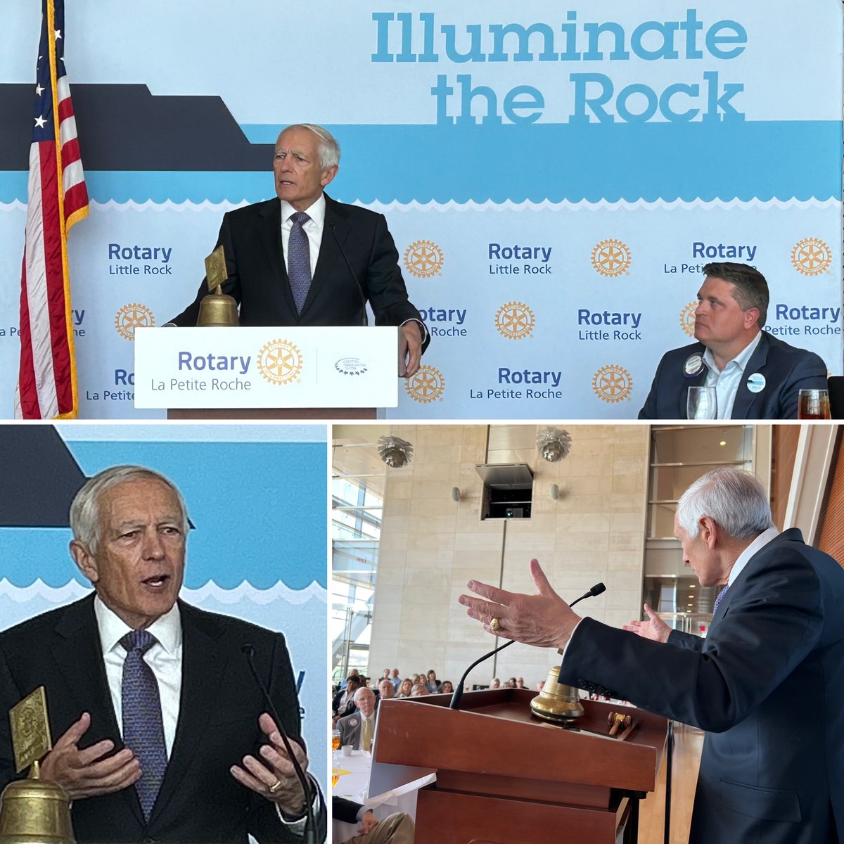 Thank you to <a href="/GeneralClark/">Wes Clark</a> for joining us Tuesday. It was touching to hear his personal story and interesting to learn how he sees the future of our country and more about his nonprofit, <a href="/renewtogether/">Renew America Together</a>.