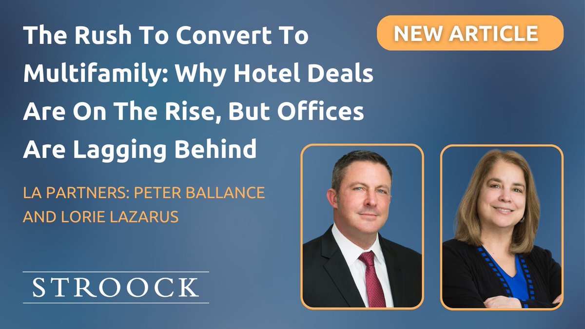 Stroock Real Estate tweet media