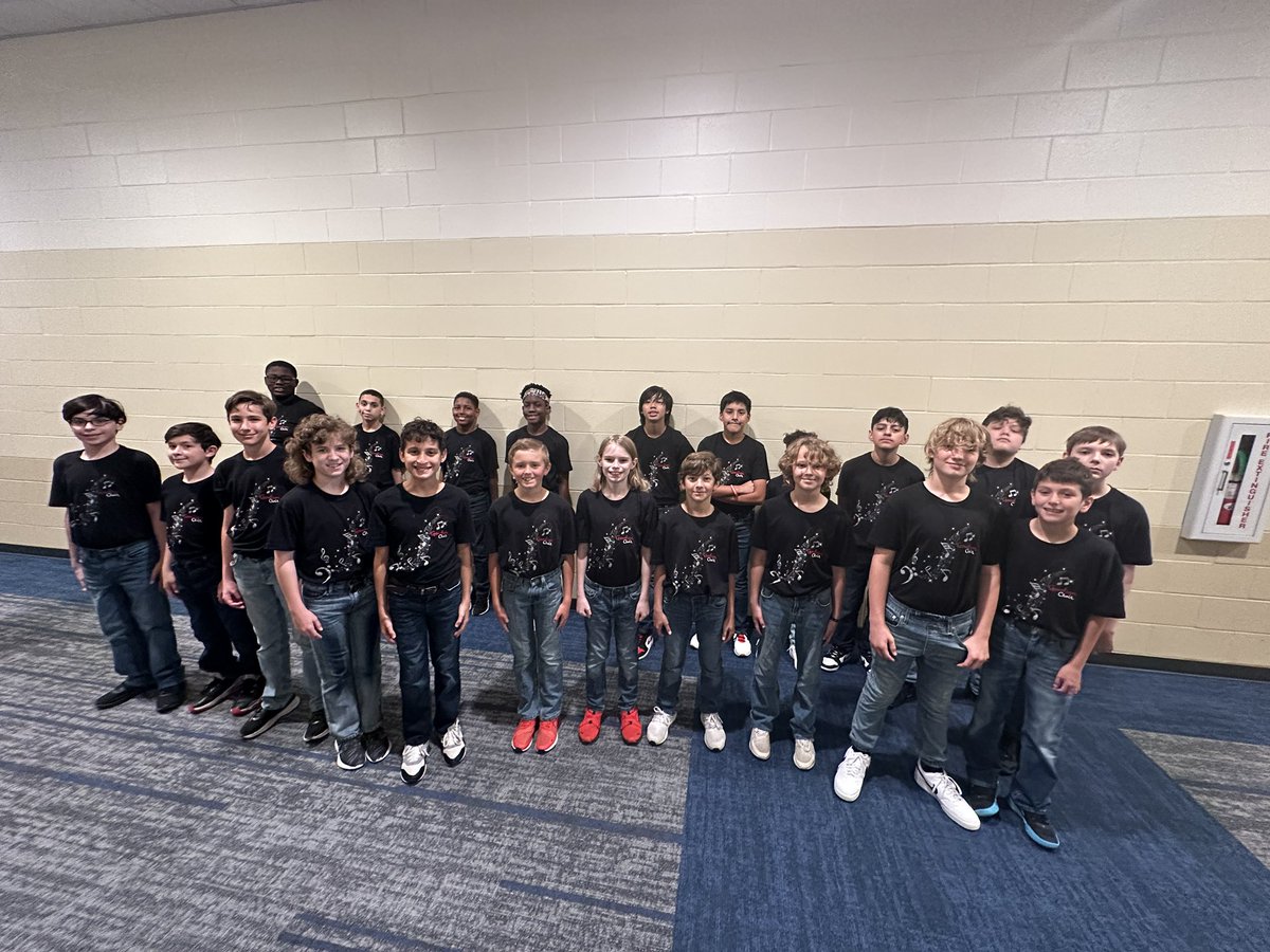 GoodsonChoir's tweet photo. Congratulations to the 6th Grade Treble Choir and the 6th Grade Tenor Choir for earning SWEEPSTAKES at the Cypress 6th Grade Choral Festival! @goodsongms @cywoodschoir @CFISD_FineArts https://t.co/Ath8mlt9Kb