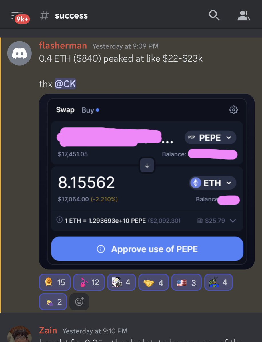 VanquishAlpha's tweet photo. Our members at @VanquishAlpha are eating 🔥

$840 to $26k+
$200 to $3.3k+ 

Want an invite? 👀

•Retweet
•Like + Follow @VanquishAlpha and @Vitamul 
•Tag 3 friends 

Picking 10 winners 🎁 https://t.co/j6yqZSZJBr