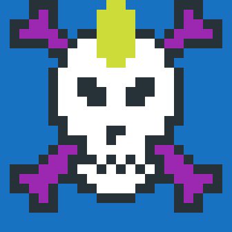 I’ll always be a part of the #deadfellaz horde. But today, I’m repping a recent pick up with some serious history. <a href="/Crypto_Skulls/">CryptoSkulls ☠️</a> were the 2nd 10k pfp project ever created. Proud to hold one. Where are my other skulls at?