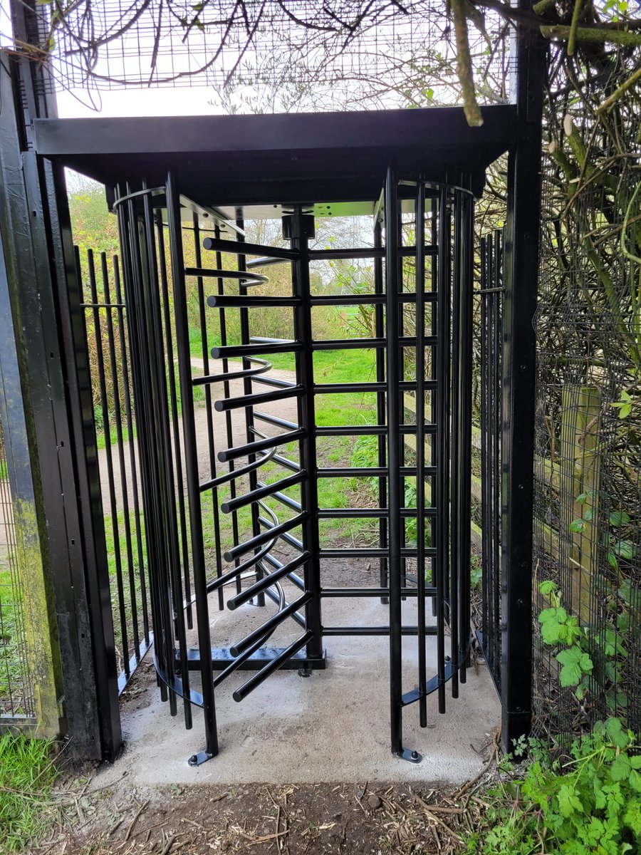 TsfLtd's tweet photo. New #turnstile replacing the old one for our client on behalf of @unitedutilities Davyhulme #nature #reserve #Trafford #MANCHESTER https://t.co/cYyTFmJyv9