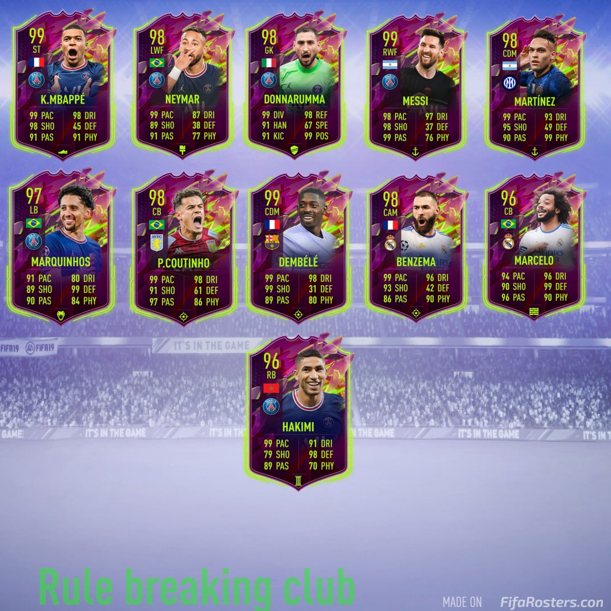 fut22_News's tweet photo. Hi Everyone! After a long time of searching in the database, I found some really REALLY good cards!
All of this is basically a team that gives a lot of chemistry, and it's very good! https://t.co/ShInns5wAr