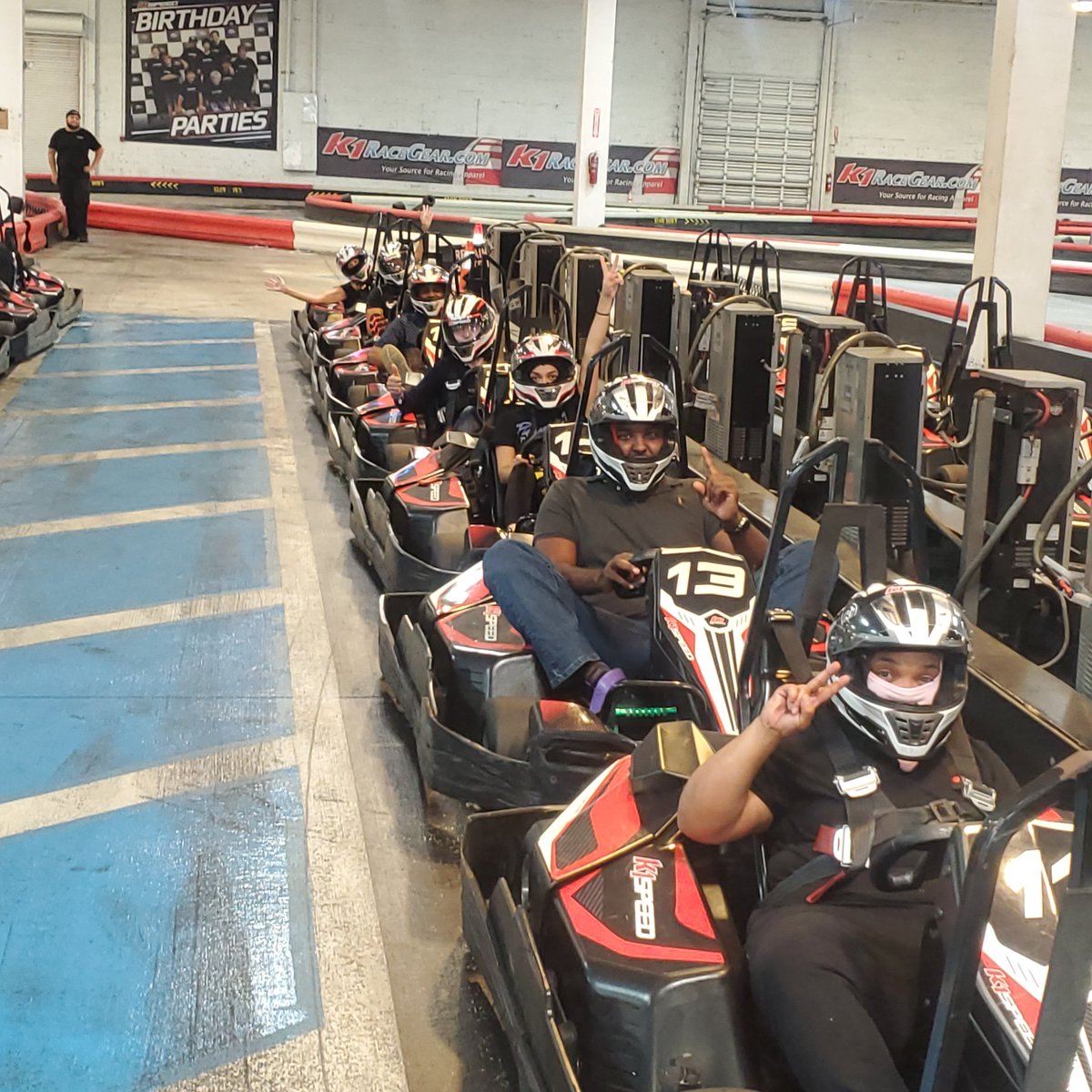 And we’re off to the races! We're celebrating Onsite Teams Day by enjoying a little friendly competition (and fun) on the speedway! Cheers to your hard work and dedication to MAXX Properties! Thanks for being the engine of our business.

#MAXXFamily #beEPICatMAXX #RPMCareersWeek