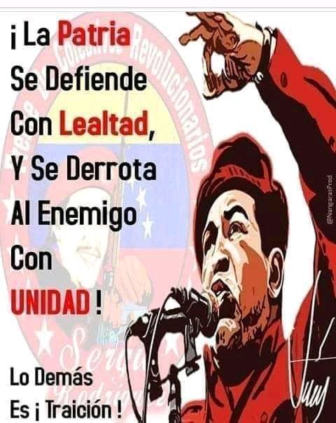 Voy a pedir de forma muy respetuosa que quién no esté con Nicolás y el gobierno bolivariano haga el favor y se eyecte de mi grupo de camaradería porque mi cuenta apoya el 100% a Nicolás Maduro Moros...No quiero ni traidores ni tibios ..💪