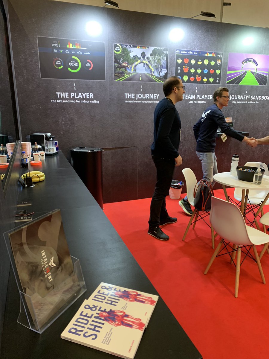 spinbella's tweet photo. @Choir_Press it was great to take my book #rideandshinethebook to #FIBO in Cologne last weekend #indoorcycling https://t.co/fJxJ9NdsNH